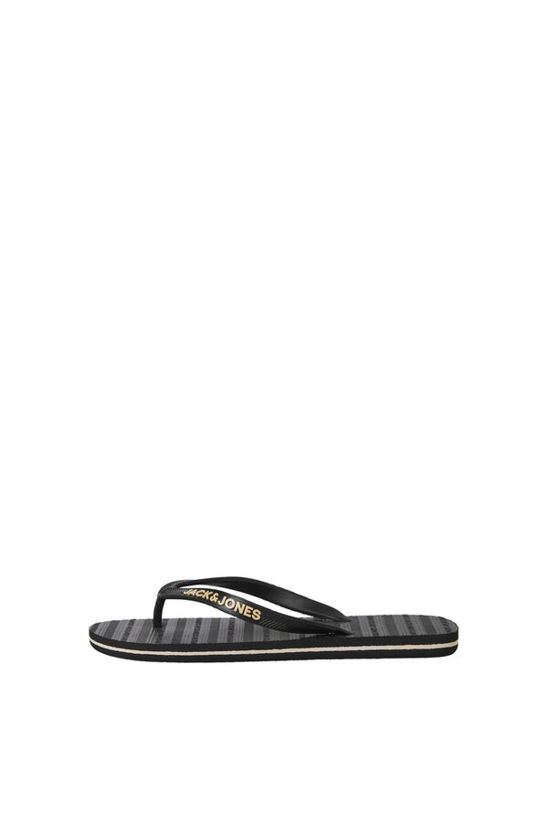 Jack & Jones Rubber flip-flop sandals black