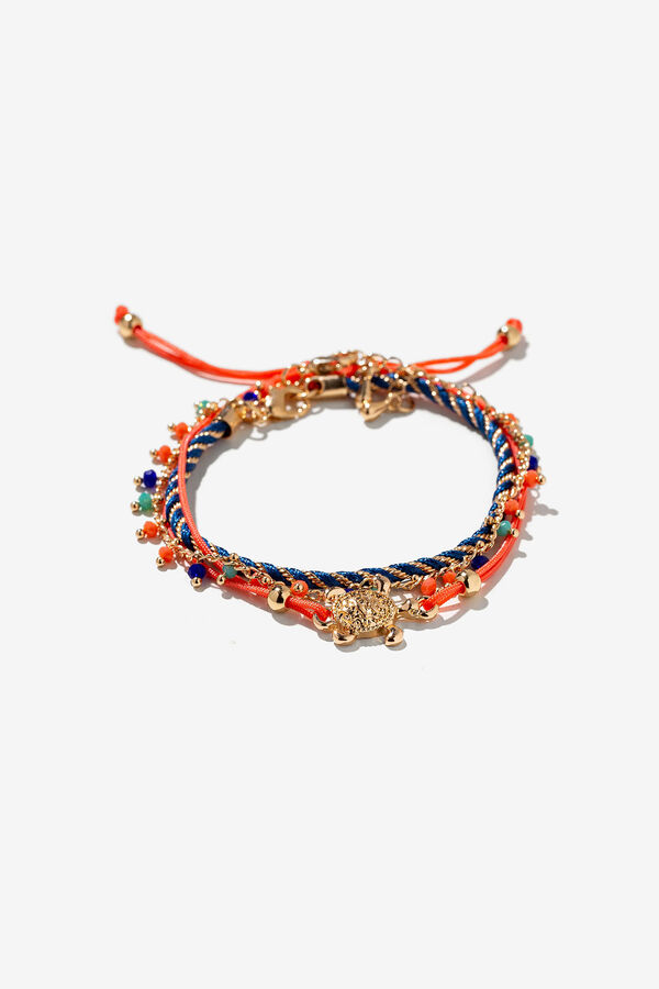 Vilanova Pack Pulseira P&eacute; com Contas estampado