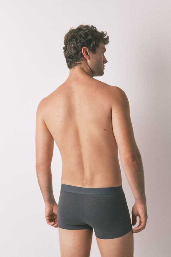 Women'secret Paket od 2 obične zelene bokserke Zelena