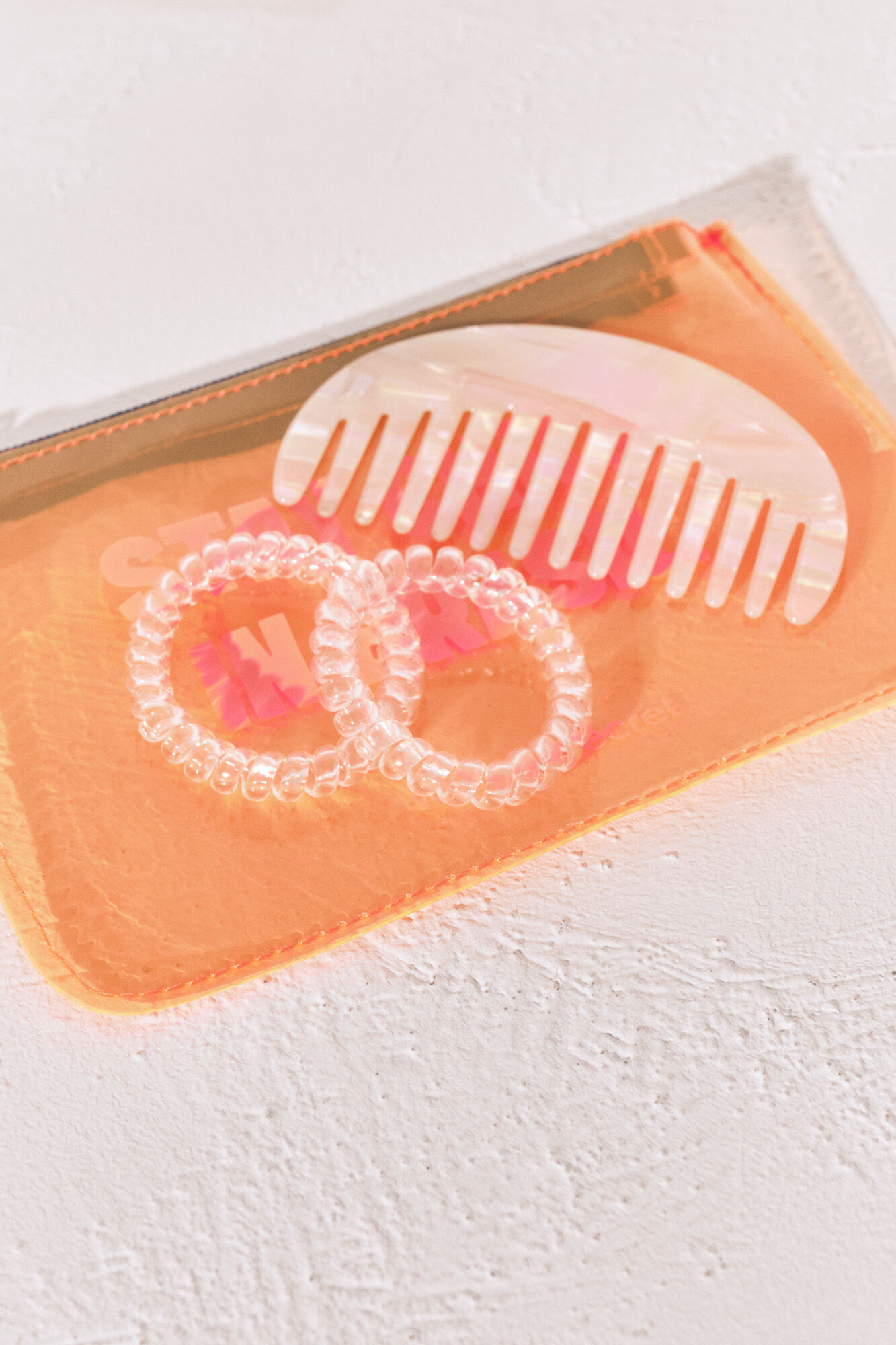 Women'secret Bolsa cremallera naranja