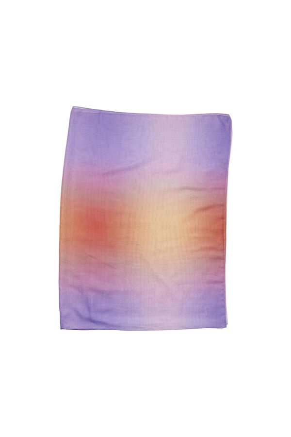 Pieces Polyester scarf pink