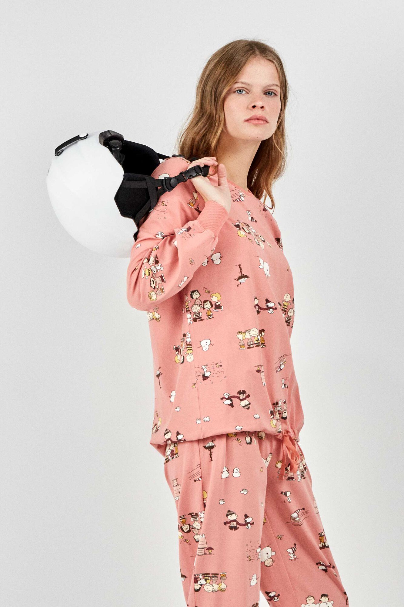 Gisela Printed long pyjamas Snoopy