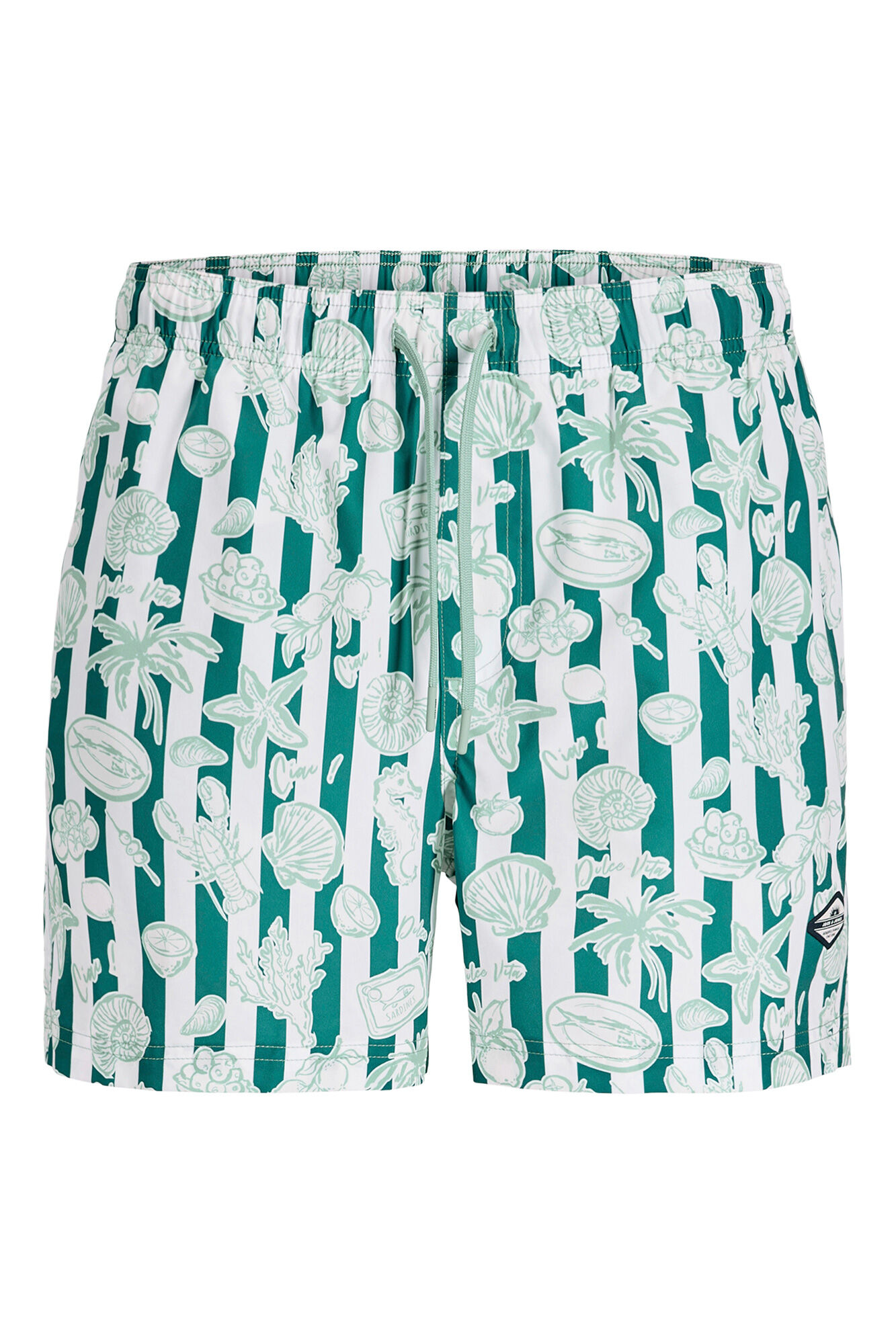 Jack & Jones Fato de banho estampado animado logo