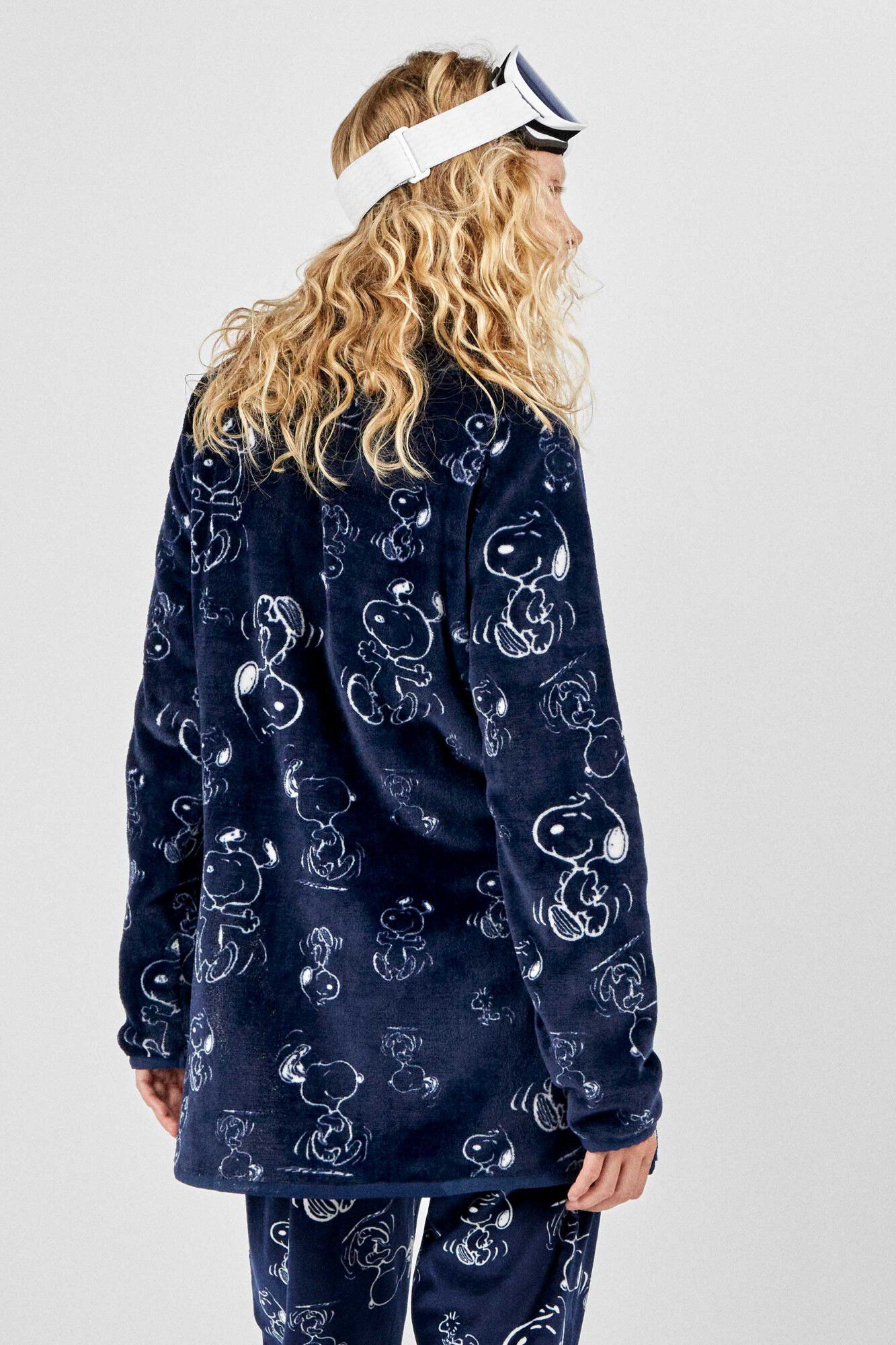 Gisela Snoopy print robe