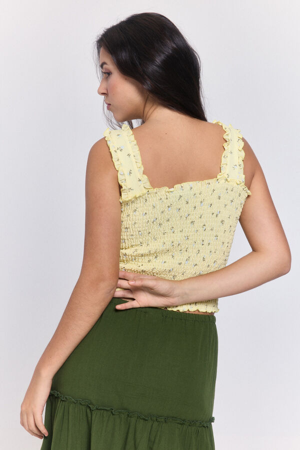 Pieces Organic cotton skirt green