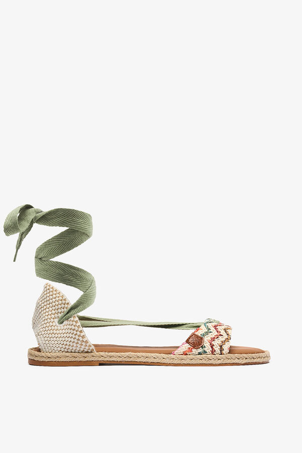 Popa Multicoloured flat sandal Poipu printed