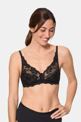 Womensecret Lace non-wired lace black