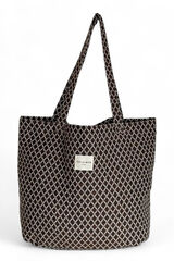 De La Mur Bolsa Grande Cobre marr&oacute;n