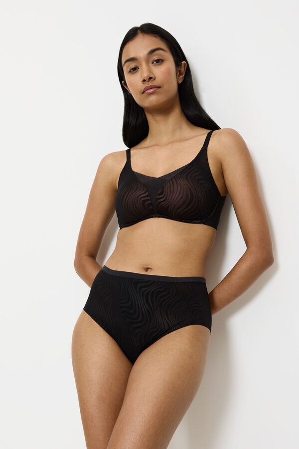 Triumph Soutien com enchimento sem aro Shape Smart preto