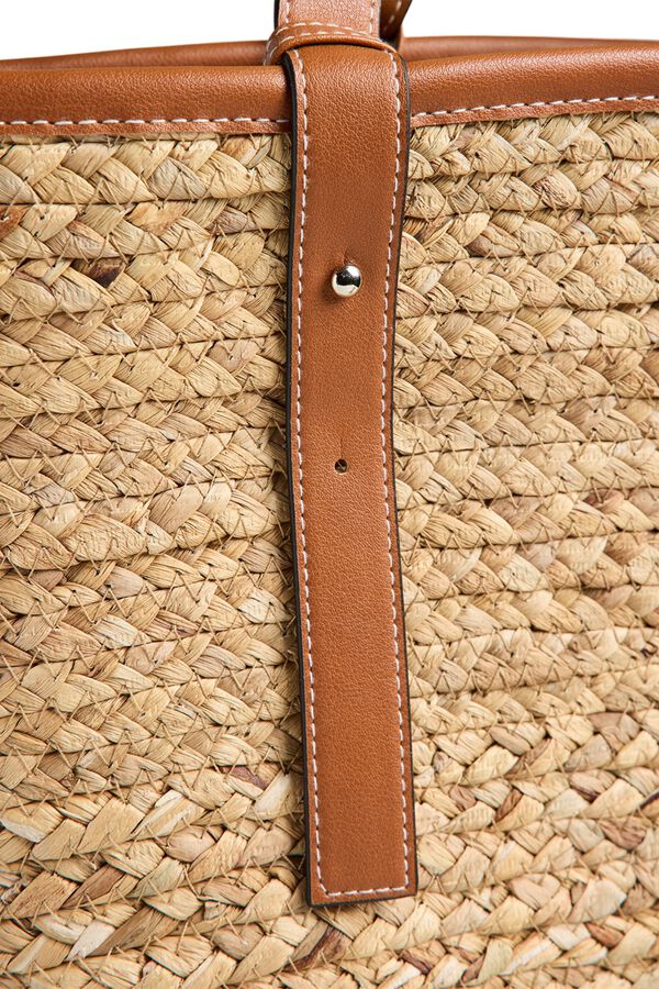 Pieces Mala shopper cesto cru
