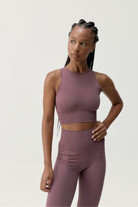 Born Living Yoga Sujetador top deportivo Nawal rosa 