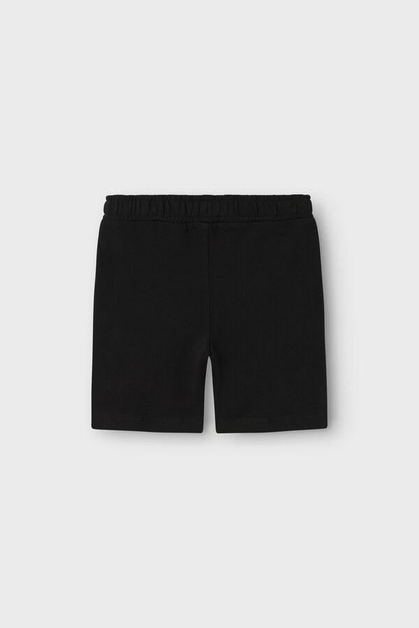 Womensecret Boys' Bermuda shorts with zips Crna