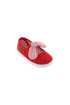 Womensecret Victoria canvas Mary Janes Rot