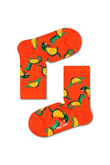 Womensecret Orange children's dinotaco socks rouge