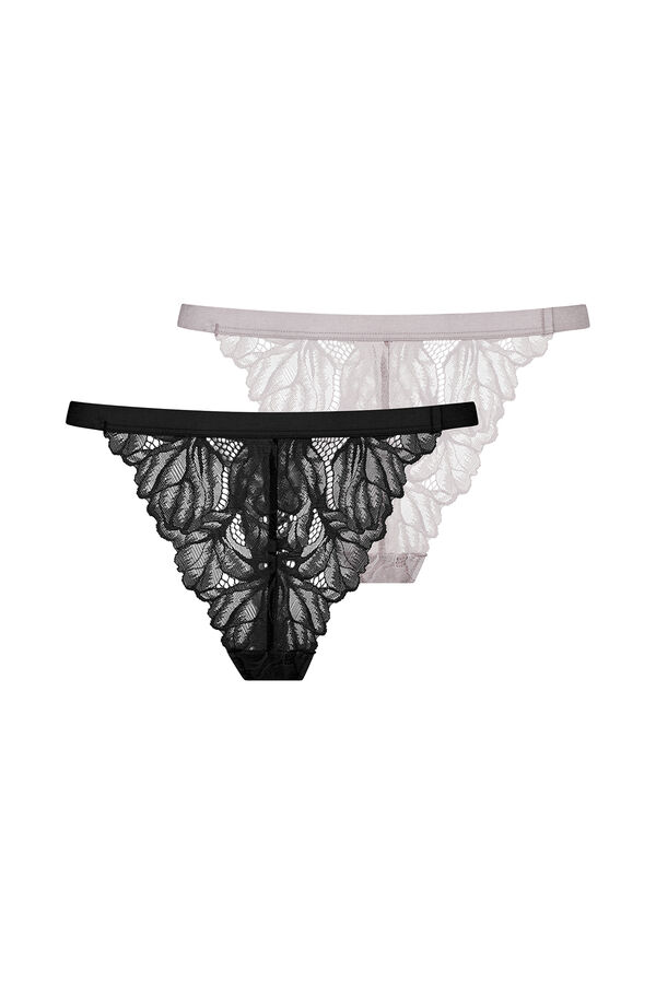 Dorina Two-piece Trisha string set Crna