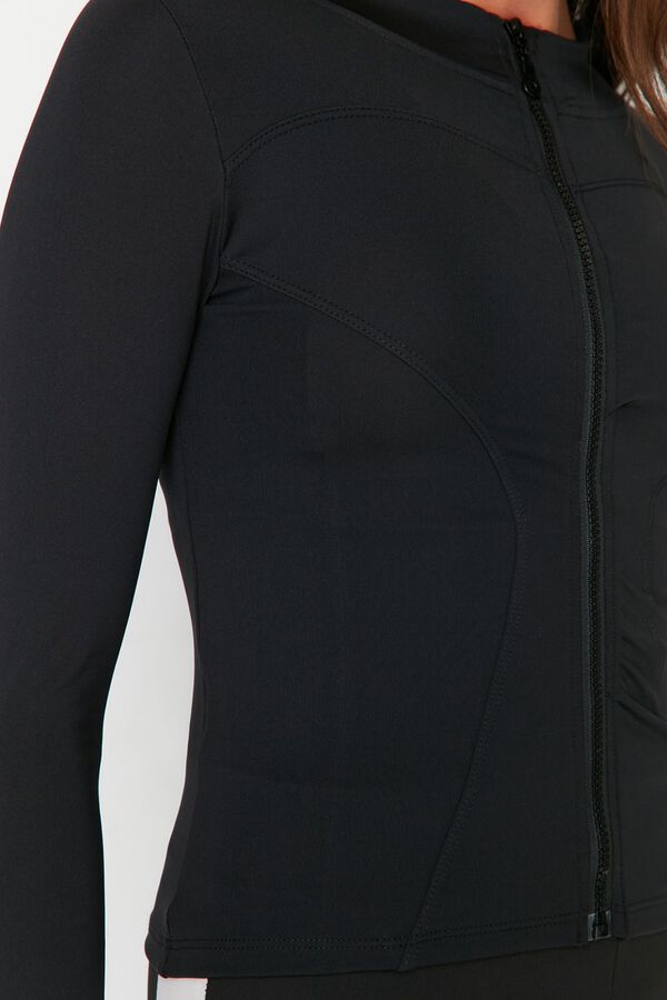 Trendyol Chaqueta deportiva costuras negro