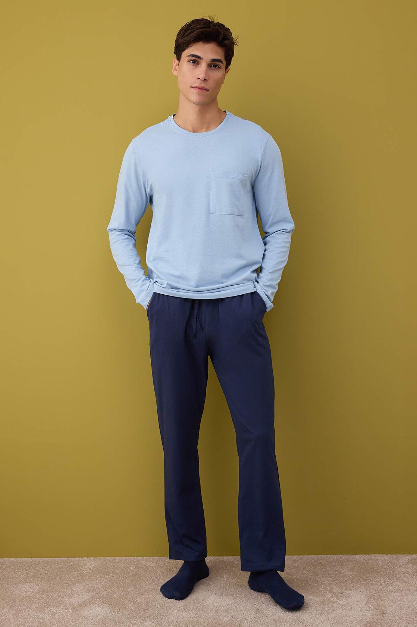 Trendyol Comfortable Knitted Pyjama Set