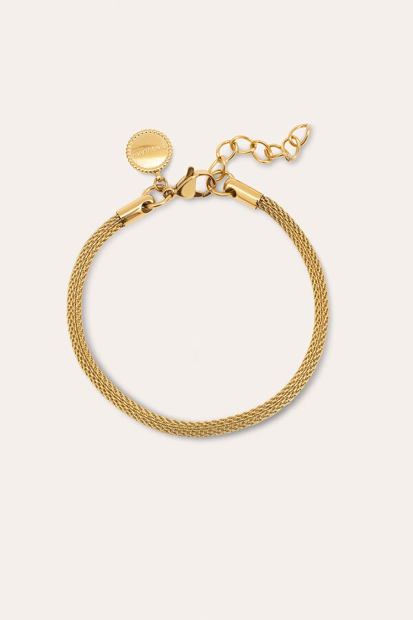 Singularu Pulsera Mara Acero Ba&ntilde;o Oro amarillo