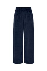 Only Play Velvet wide leg trousers blue
