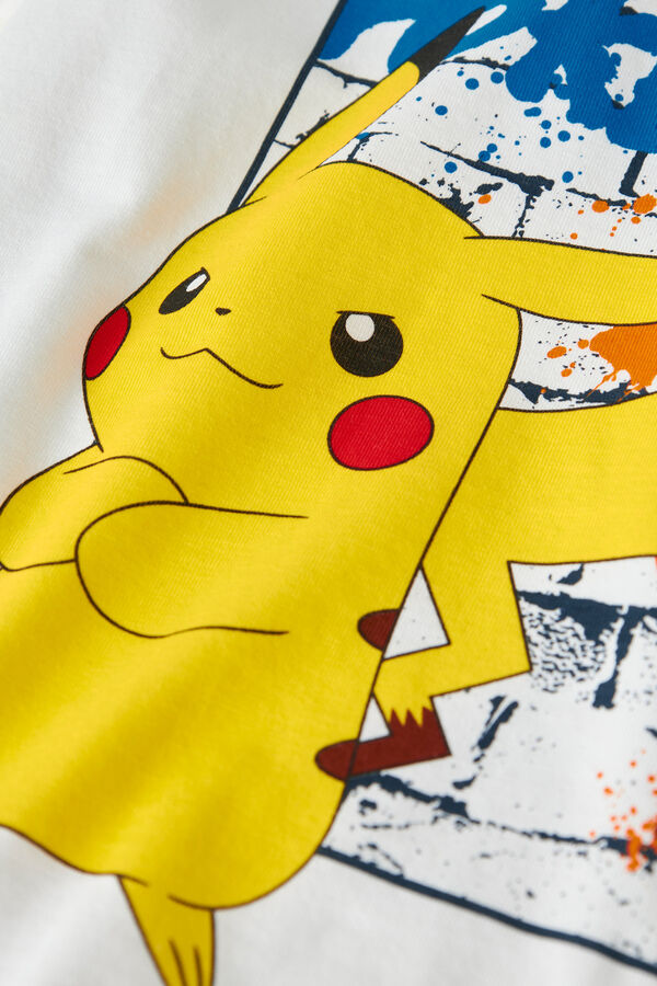 Name it Boys' Pokemon T-shirt white