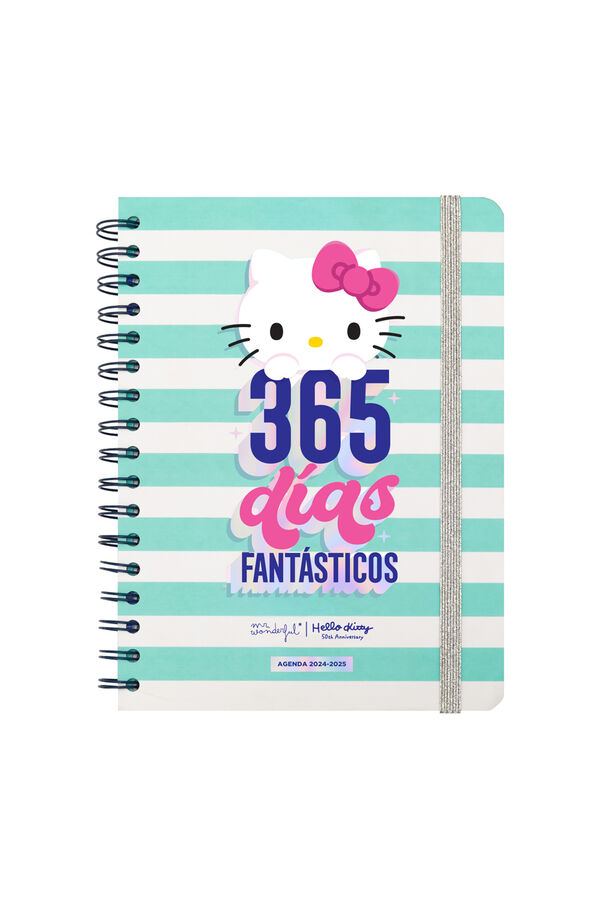 Mr. Wonderful Agenda 2024-25 Hello Kitty x Mr. wonderful-365 fantastic days imprim&eacute;
