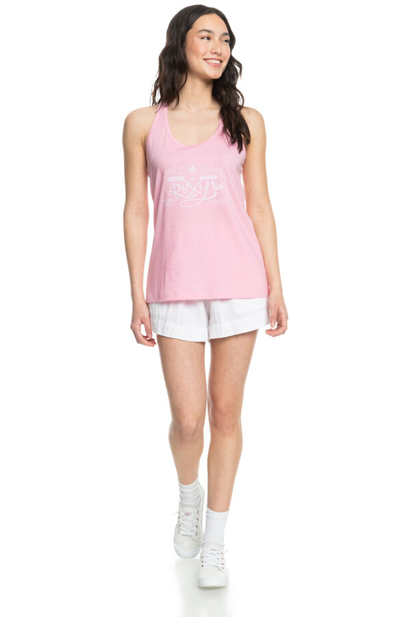 Womensecret Women's sleeveless T-shirt with racer back - View On The Sea  rose