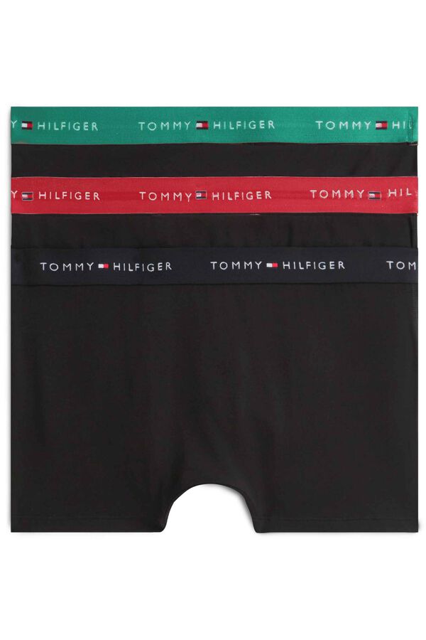 Tommy Underwear Pack of 3 men's trunks black