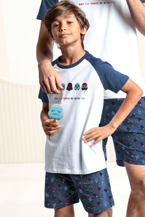 Admas Star Wars short summer pyjamas brown
