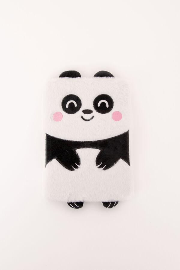 Mr. Wonderful A5 plush notebook - Panda printed