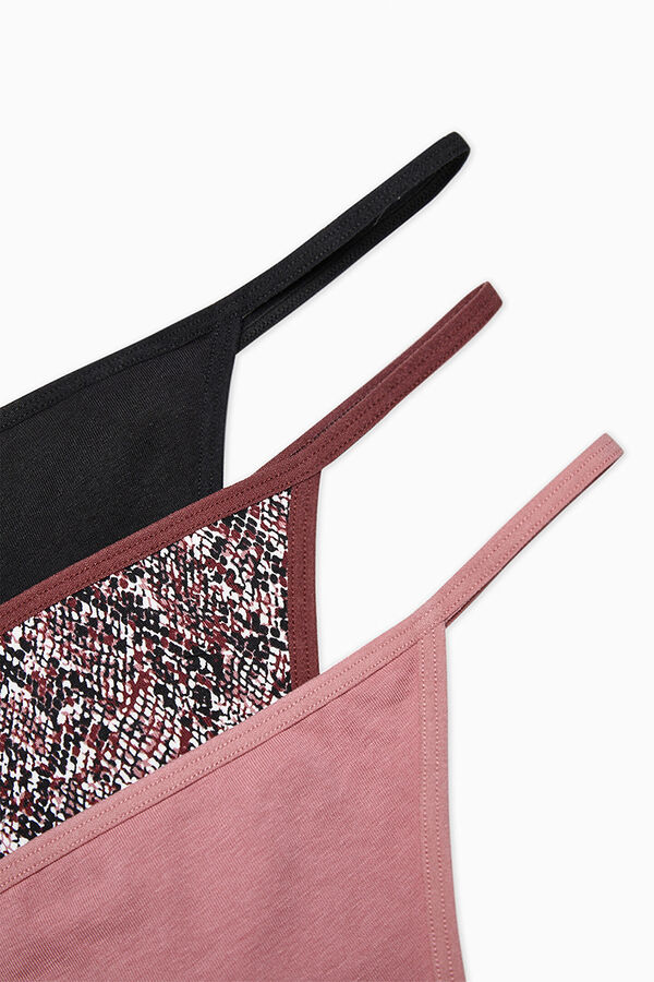 Penti Pack 3 tangas estampado