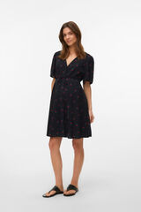 Mamalicious Maternity and breastfeeding short dress black