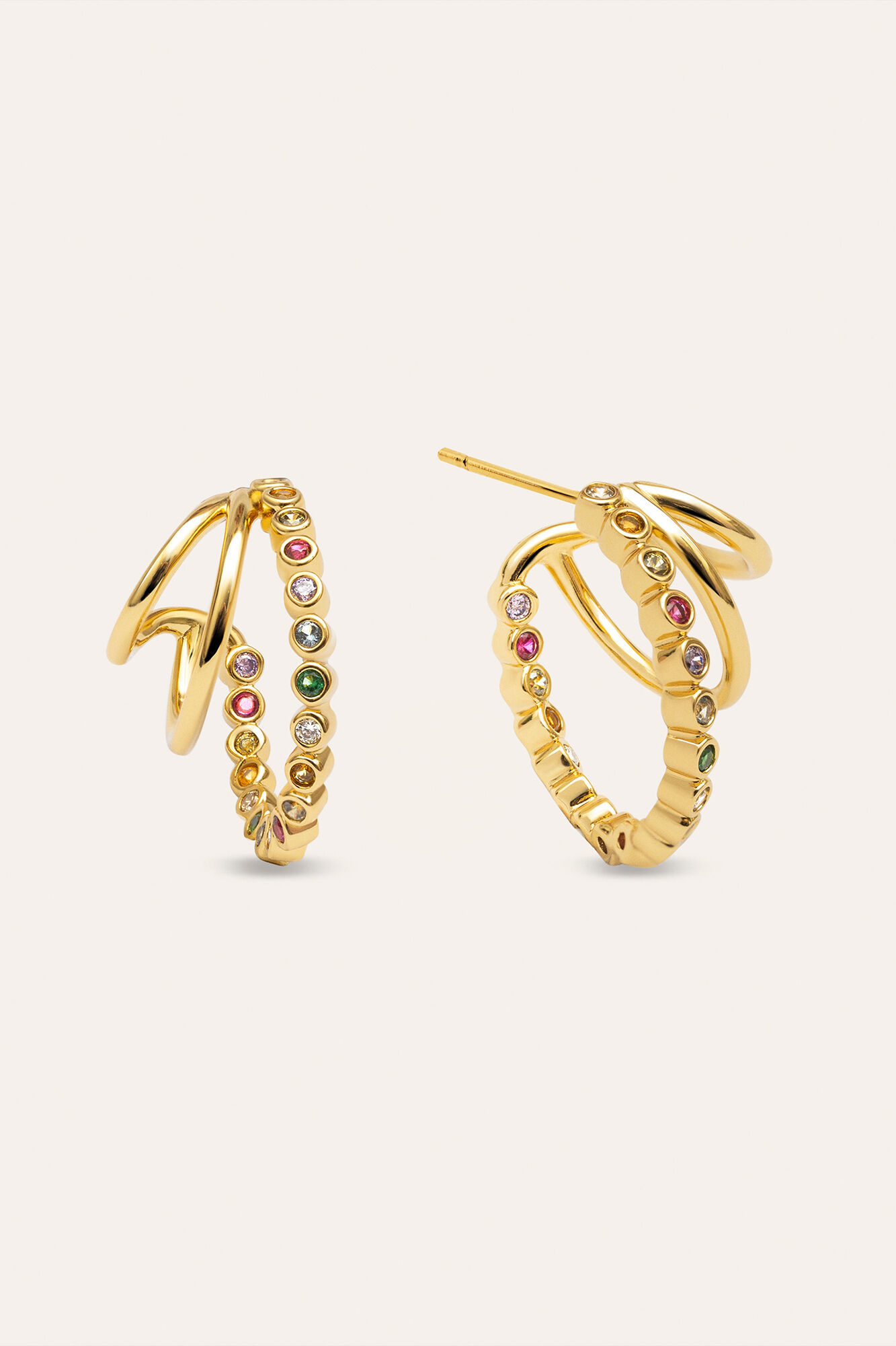 Singularu Vergoldete Orbit Creolen