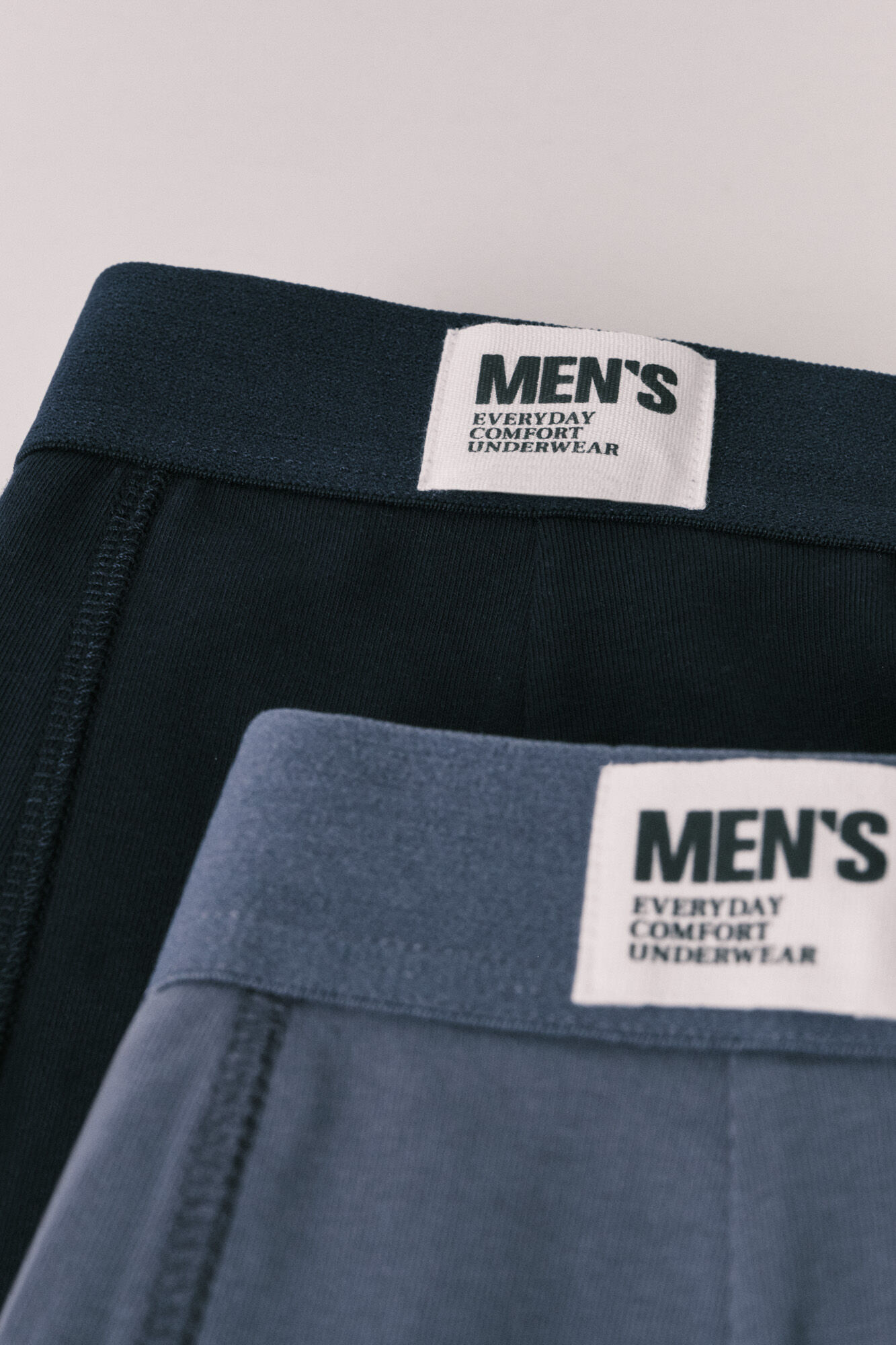Women'secret Hell- und dunkelblaue 2er-Pack Boxershorts