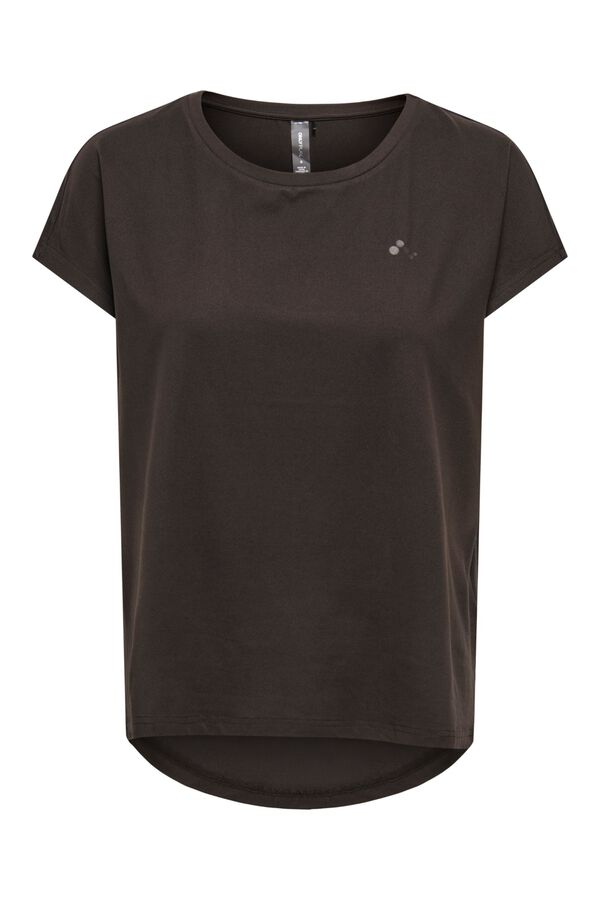 Only Play Soft touch short sleeve T-shirt nude