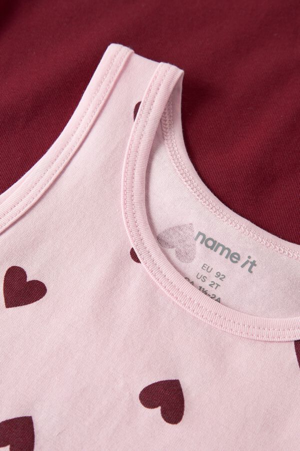 Name it Inner T-shirt set pink