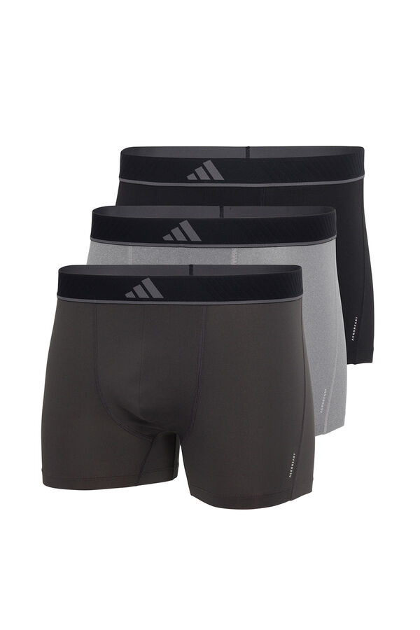 Adidas Pack of 3 Active Micro Flex Eco boxers  printed