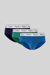 Womensecret 3-Pack Regular Fit Underpants bleu