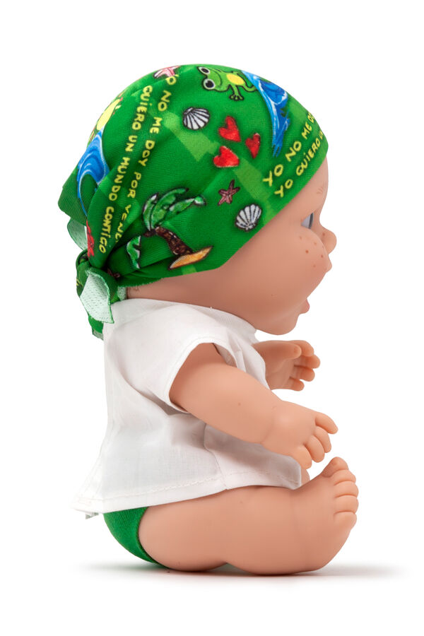 Baby Pelones Mu&ntilde;eco solidario - Baby Pel&oacute;n Luis Fonsi blanco