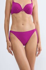 Triumph Top biqu&iacute;ni franzido com enchimento e com aro rosa