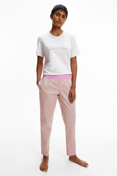 Womensecret Calças de pijama com cós da Calvin Klein rosa