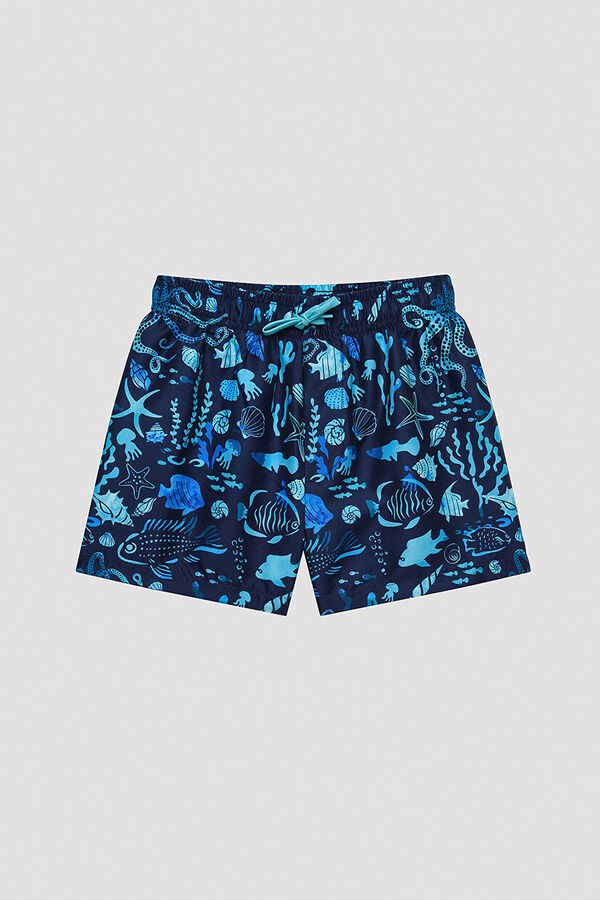 Womensecret Boy's printed swimsuit rávasalt mintás