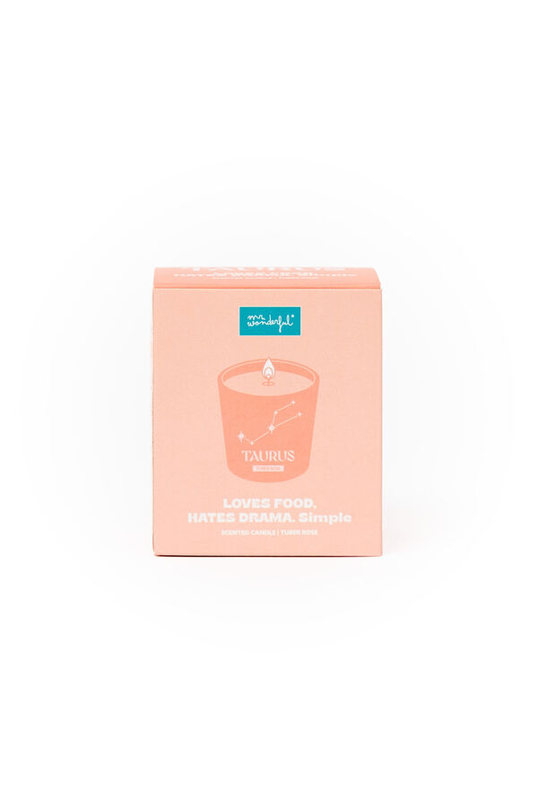 Mr. Wonderful Scented Candle - Taurus printed