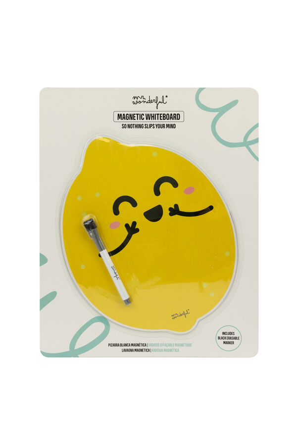 Mr. Wonderful Pizarra magn&eacute;tica estampado