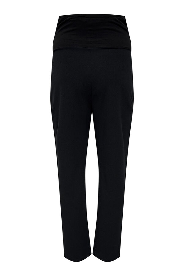 Only Maternity Pantal&oacute;n recto maternity negro