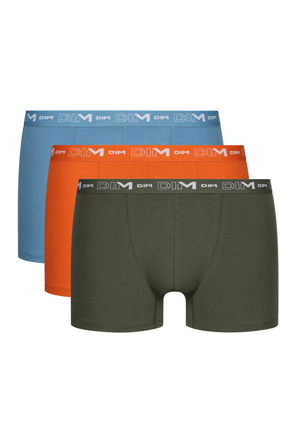 DIM Pack 3 bóxers algodón estampado