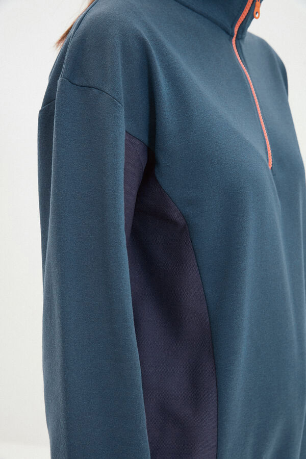 Trendyol Conjunto ch&aacute;ndal azul sudadera y pantal&oacute;n azul