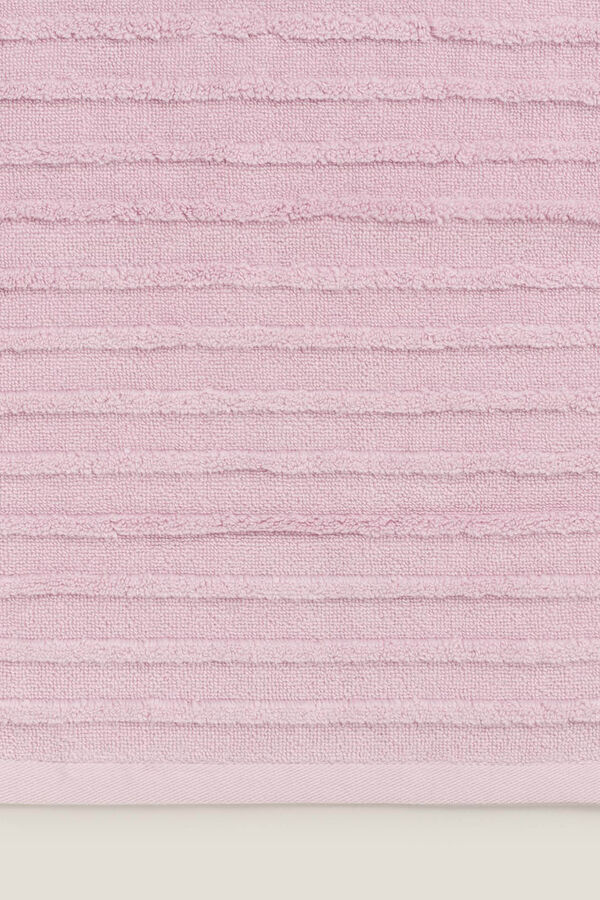 Womensecret Zero Twist BCI cotton bath towel rózsaszín