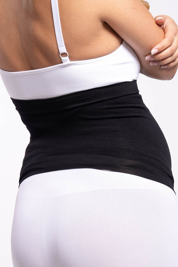 Ohma! Seamless maternity shaping band black