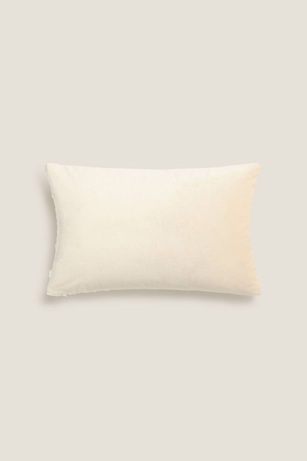 Womensecret Chenille cushion cover beige