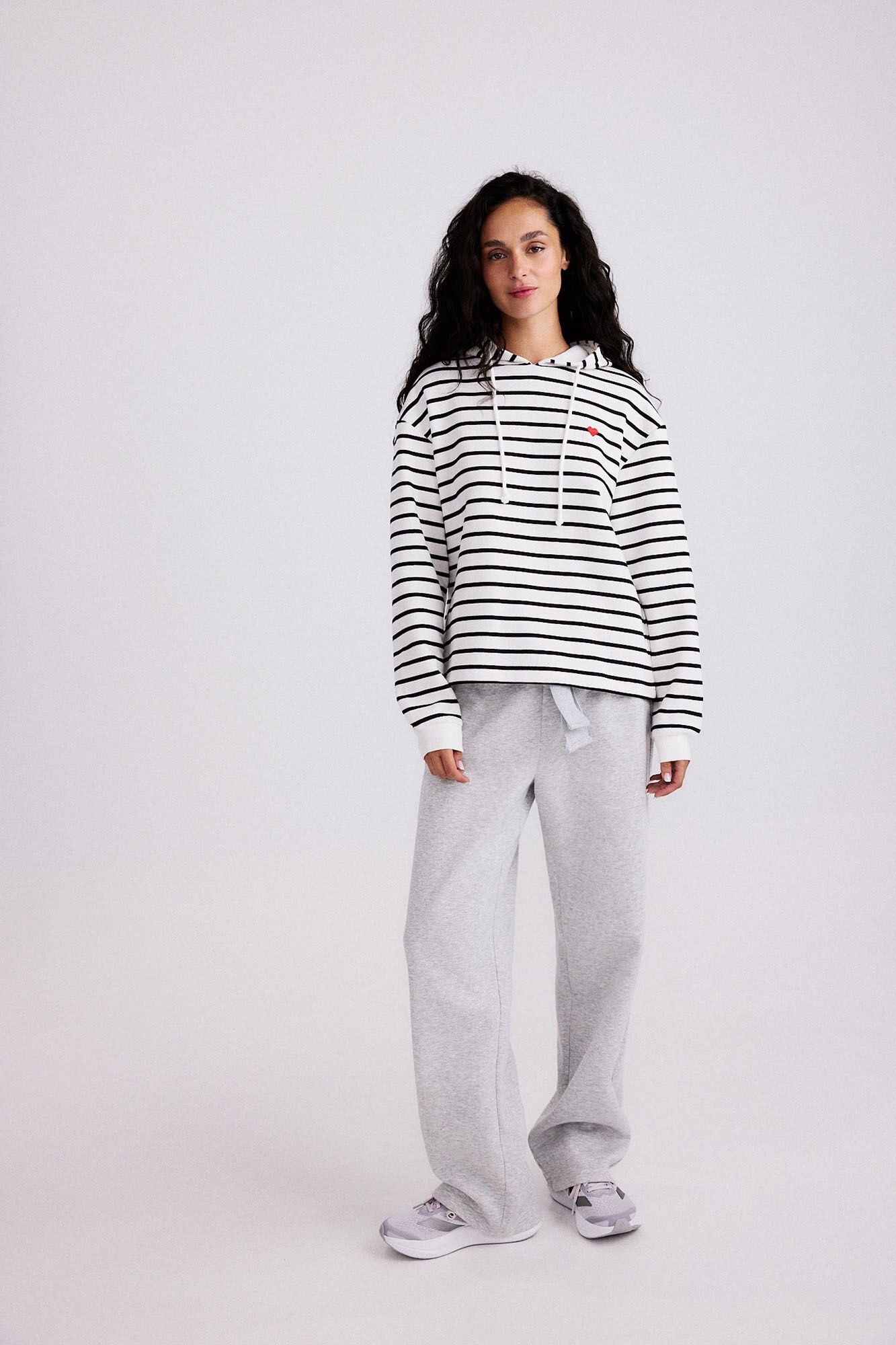Pieces Sweatshirt mit Kapuze